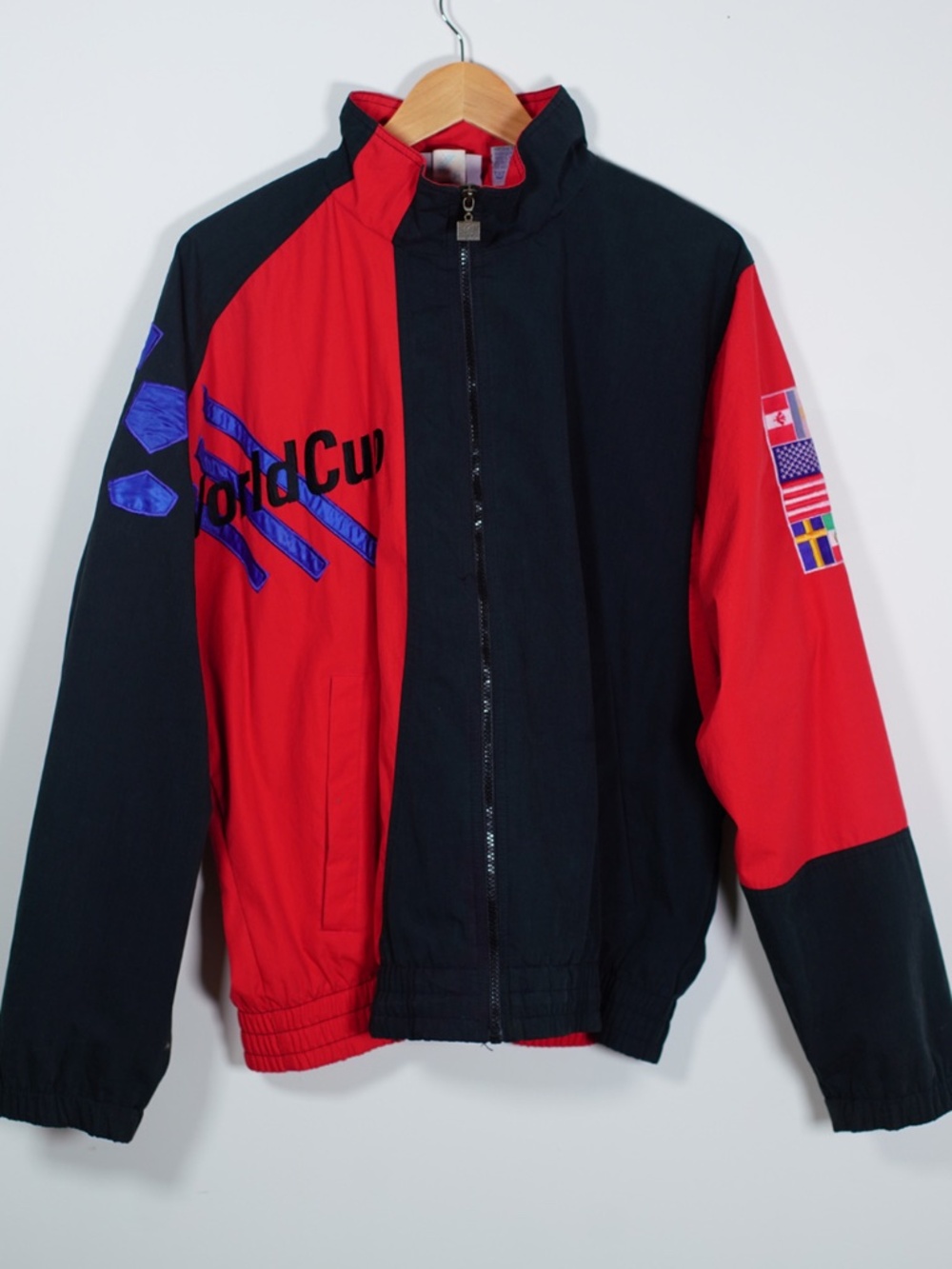 USA MENS SOCCER WORLD CUP '94 VINTAGE RACING JACKET